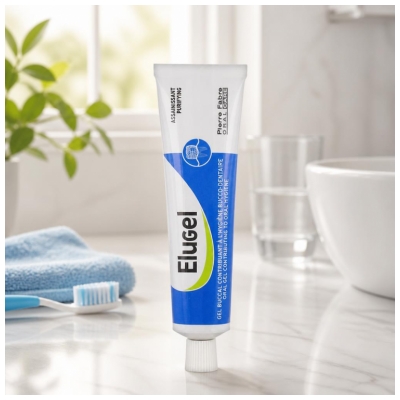 Pierre Fabre Oral Care Elugel Gel Buccal Réduction Plaque Dentaire 40 ml