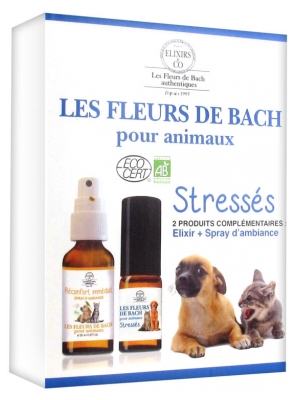 Kit Apaisant pour Animaux - Elixirs & Co Fleurs de Bach