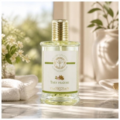 Claude Galien Eau de Cologne ,vaporisateur de 100 ml Flacon Verre Parfum Très Fraîche