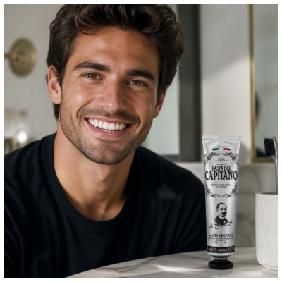 Pasta Del Capitano Dentifrice - Charbon Végétal Actif 75 ml