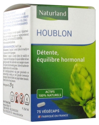 Houblon Bio - Complément Alimentaire en Capsules Végétales
