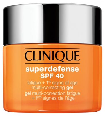 Clinique Superdefense SPF 40 Gel Multi-Correction Fatigue + 1Ers Signes de l'Âge 50 ml