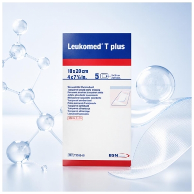 Pansement adhésif Leukoplast 10 cm x 20 cm - Boîte de 5