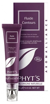 Phyt's Aromalliance Fluide Contours Yeux & Lèvres Bio 15 g