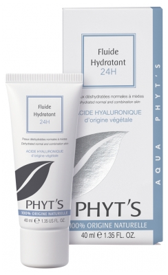 Aqua Phyt's Fluide Hydratant 24H Peaux Déshydratées Bio 40 ml
