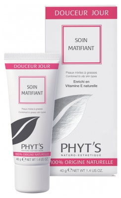Soin Visage Matifiant Hydratant à l'Extrait de Plante 45 ml
