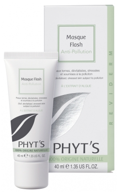 Masque Anti-Pollution Désincrustant à l'Argile Verte Bio 40 ml