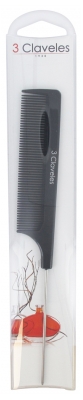 3 Clavelés Acl4084347 Peigne à Queue Métal 21,5 Cm. 3C