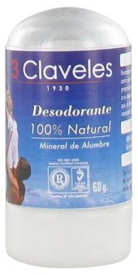 3 Clavelés Présentoir Déodorants Naturels 12 U.