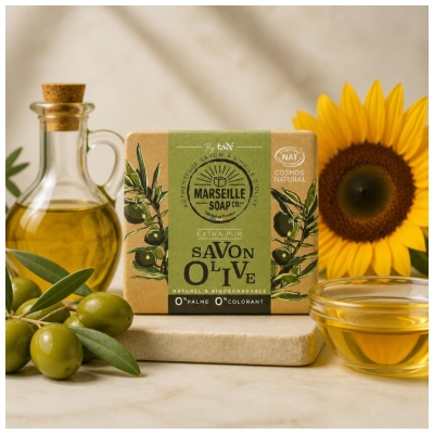 Tadé Marseille Soap - Savon Olive Certifié Cosmos Nat - 100 g