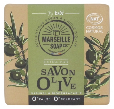 Tadé Marseille Soap - Savon Olive Certifié Cosmos Nat - 100 g