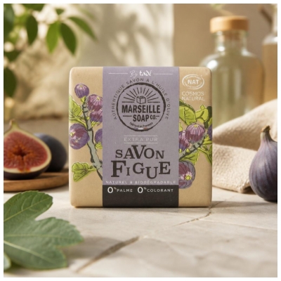 Tadé Marseille Soap - Savon Figue Certifié Cosmos Nat - 100 g