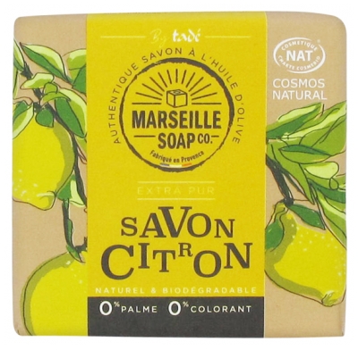 Tadé Marseille Soap - Savon Citron Certifié Cosmos Nat - 100 g