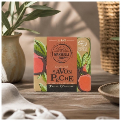 Tadé Marseille Soap - Savon Pêche Certifié Cosmos Nat - 100 g