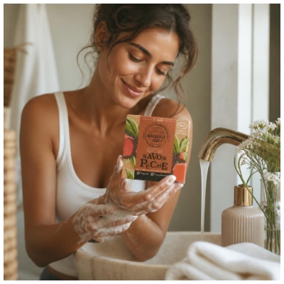 Tadé Marseille Soap - Savon Pêche Certifié Cosmos Nat - 100 g