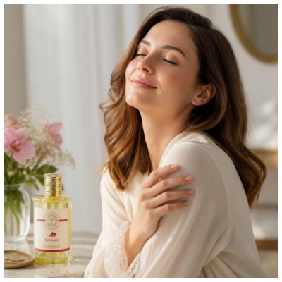 Claude Galien Eau de Cologne ,vaporisateur de 100 ml Flacon Verre Parfum Orchidée