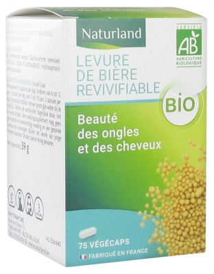 Naturland Levure de Bière Revivifiable Bio : Pour une Vitalité Renouvelée