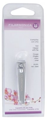 Filarmonica Coupe Ongles Avec Lime 6 Cm. d Fil