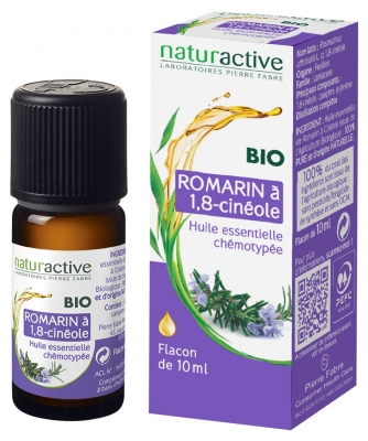 Naturactive Huile Essentielle Romarin a Cinéole Bio 10 ml