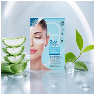 Patchs Hydrogel Contour des Yeux Anti-Fatigue - Actifs Naturels - 2 Patchs