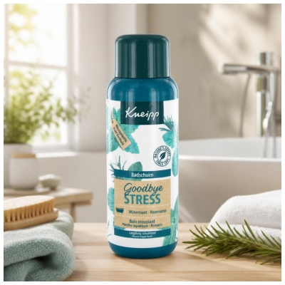 Kneipp Bain Moussant - Menthe Aquatique / Romarin - Goodbye Stress - 400 ml