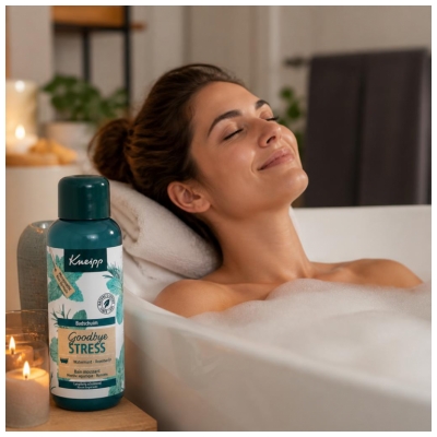 Kneipp Bain Moussant - Menthe Aquatique / Romarin - Goodbye Stress - 400 ml