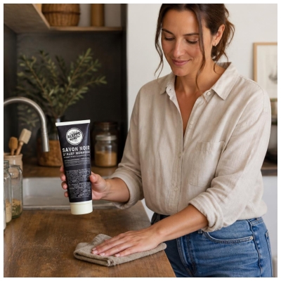 Tadé Savon Noir d'Alep Ménager - 250 ml