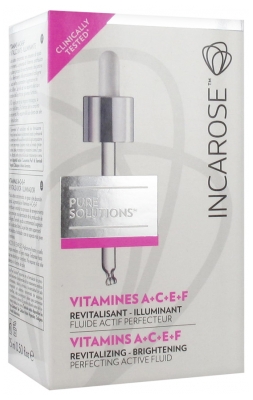 Incarose Pure Solutions Vitamines B D K E 30 ml