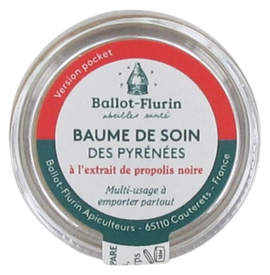 Baume de Soin aux Extraits de Plantes des Pyrénées Bio 7 ml