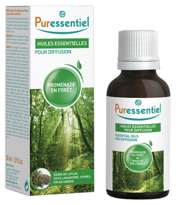 Puressentiel Diffuse Promenade en Forêt - Huiles Essentielles Pour Diffusion - 30 ml