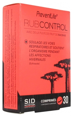 S.i.d Nutrition Rubcontrol 30 Comprimes