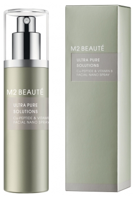 M2 Beauté Ultra Pure Solutions Cu-Peptide & Vitamin B Facial Nano Spray