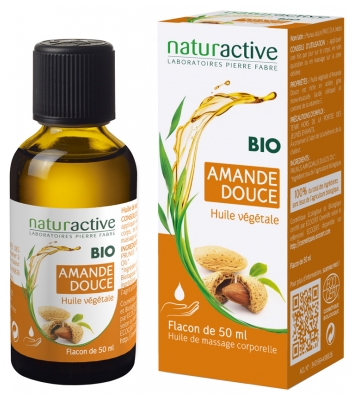 Naturactive Huile Végétale Bio Amande Douce 50 ml