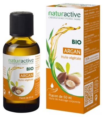 Naturactive Huile Végétale Bio Argan 50 ml
