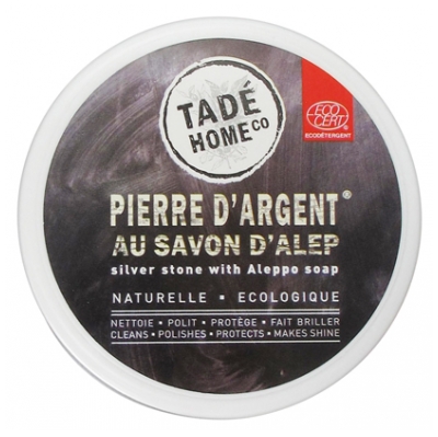 Tadé Pierre d'Argent au Savon d'Alep Certifiée Écodétergent - 300 g