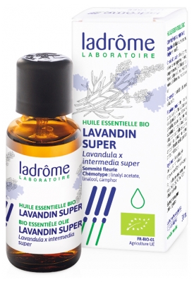 Ladrôme Huile Ess. Lavandin Super Sommité Fleurie 30 ml Fr/Nl