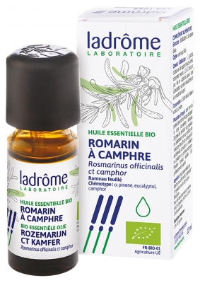 Ladrôme Huile Ess. Romarin Aromathérapie Camphre Rameau Feuille 10 ml Fr/Nl