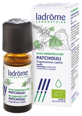 Ladrôme Huile Ess. Patchouli Feuille 10 ml Fr/Nl