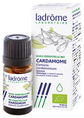 Ladrôme Huile Ess. Cardamome Semence 5 ml Fr/Nl