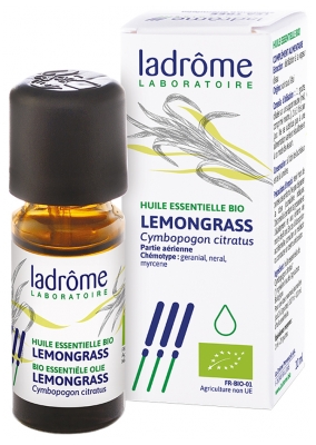 Ladrôme Huile Ess. Lemongrass Partie Aérienne 10 ml Fr/Nl