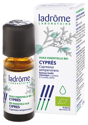 Ladrôme Huile Ess. Cyprès Rameau Feuille 10 ml Fr/Nl