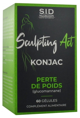 S.i.d Nutrition Sculpting Act Konjac 60 Gélules
