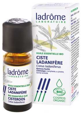 Ladrôme Huile Ess. Ciste Ladanifere Rameau Feuille 10 ml Fr/Nl