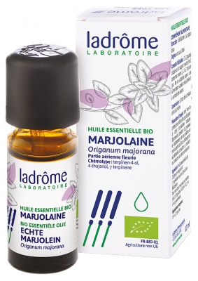 Ladrôme Huile Ess. Marjolaine Partie Aérienne Fleurie 10 ml Fr/Nl
