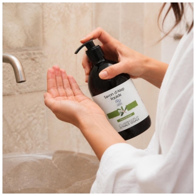 Laboratoire du Haut-Ségala Savon Alep Liquide 20% Huile de Baies de Laurier Biologique