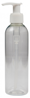 Laboratoire du Haut-Ségala Flacon Pet Transparent Avec Pompe Crème Blanche