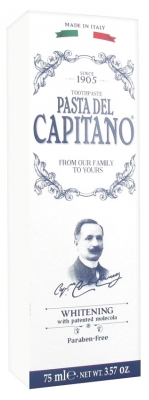 Pasta Del Capitano Dentifrice - Blanchissant 75 ml