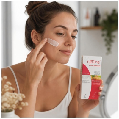 Netline Crémé Depil Visage/Zone Sensible