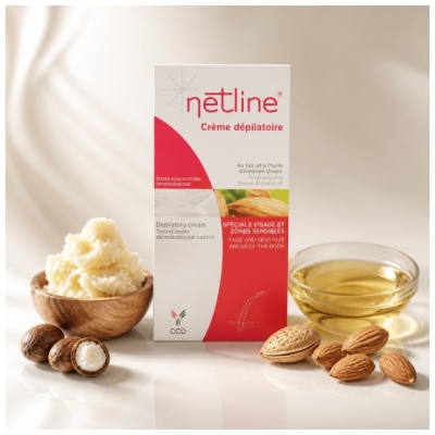 Netline Crémé Depil Visage/Zone Sensible