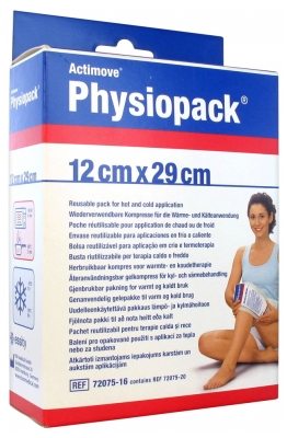 Essity Actimove Physiopack Poche Réutilisable Chaud/Froid 12 cm x 29 cm